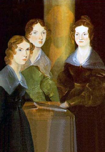 Branwell Bronte A painting of the three Bronta sisters oil painting picture